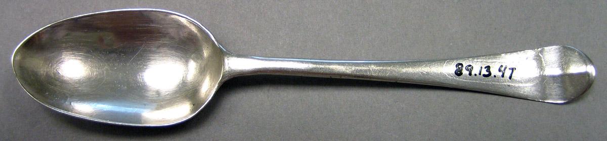 1989.0013.047 Silver Spoon upper surface