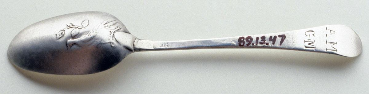 1989.0013.047 Spoon, Teaspoon, view 2