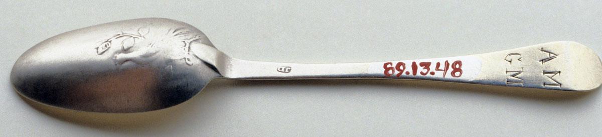 1989.0013.048 Spoon, Teaspoon, view 2
