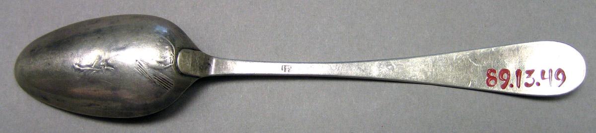 1989.0013.049 Silver Spoon underside