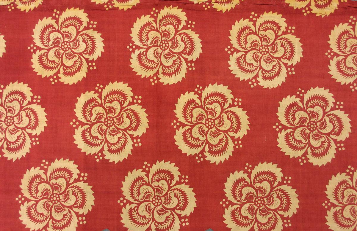 T328 textile, printed design repeat