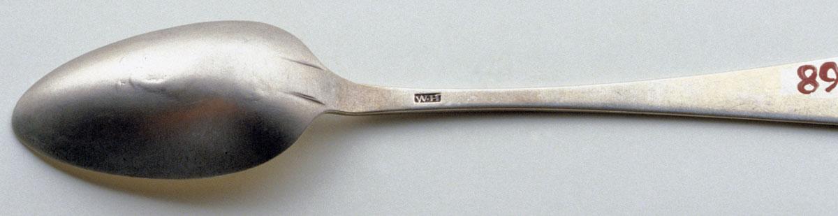 1989.0013.054 Spoon, Teaspoon, detail 1