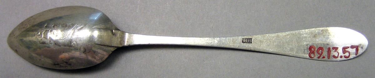 1989.0013.057 Silver Spoon underside