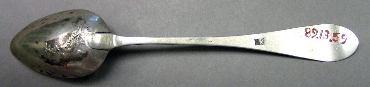 1989.0013.059 Silver Spoon underside