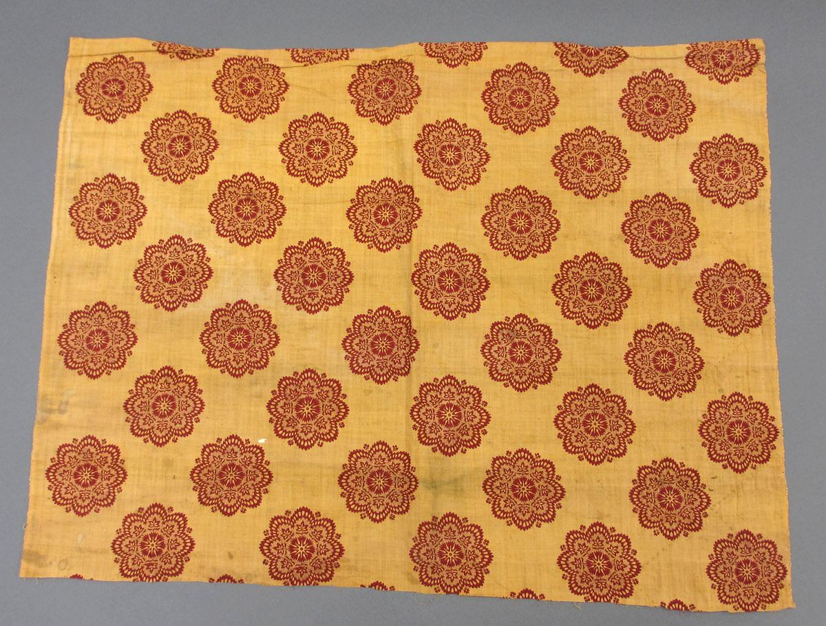 1958.0069.003 A Textile, printed obverse