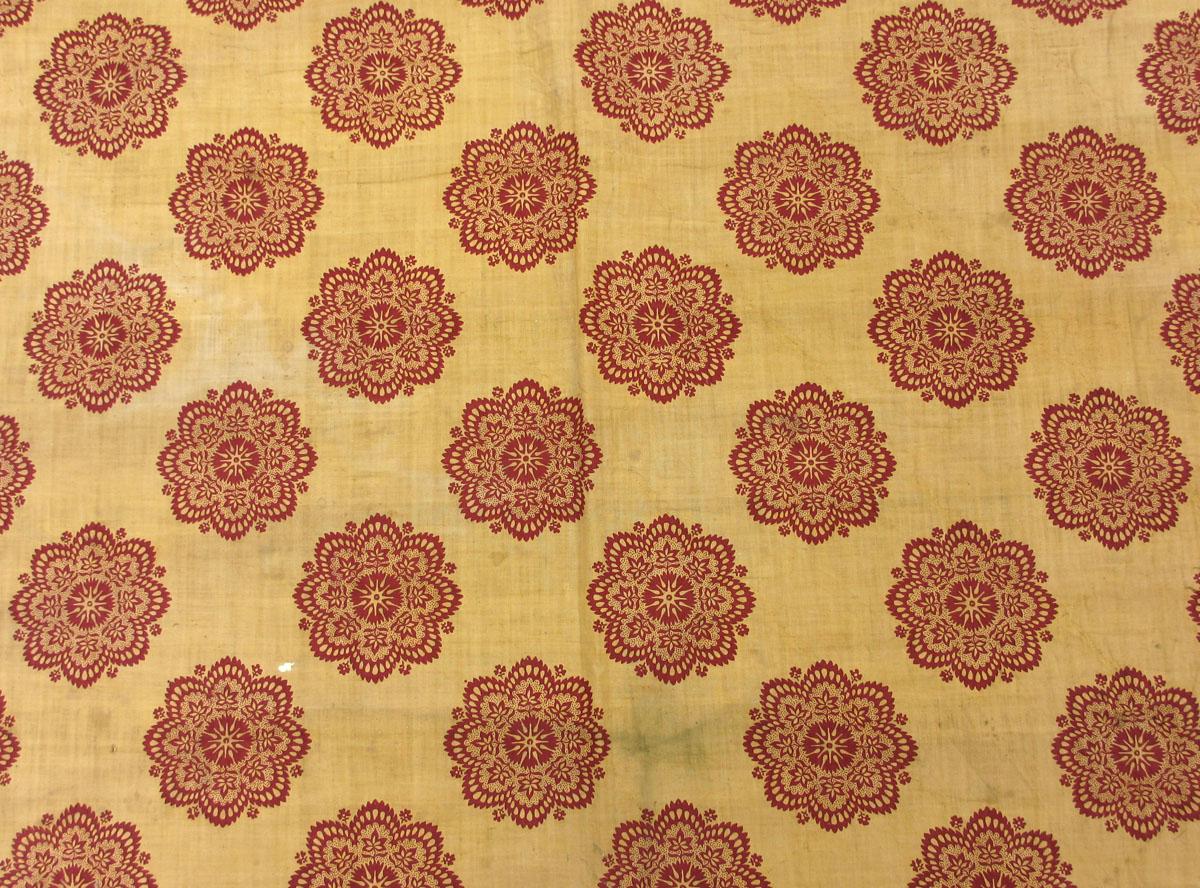 T326 textile, printed design repeat