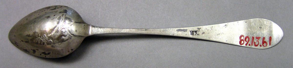 1989.0013.061 Silver Spoon underside