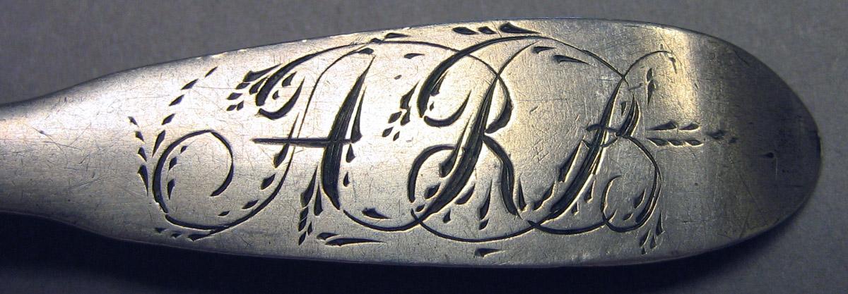1989.0013.063 Silver Spoon engraving