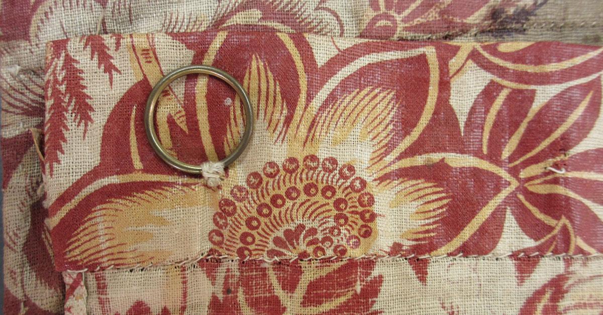 1958.0070.001 Textile, printed detail 6