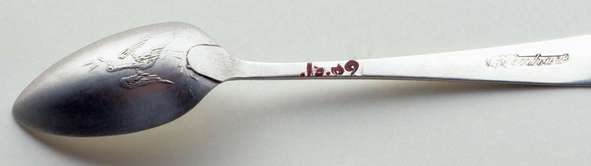 1989.0013.069 Spoon, Teaspoon, detail 1