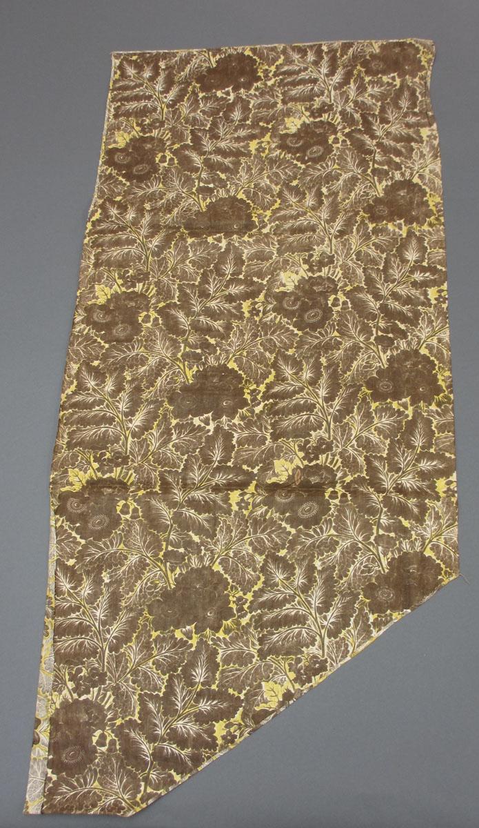 1958.0070.003 Textile, printed partial reverse