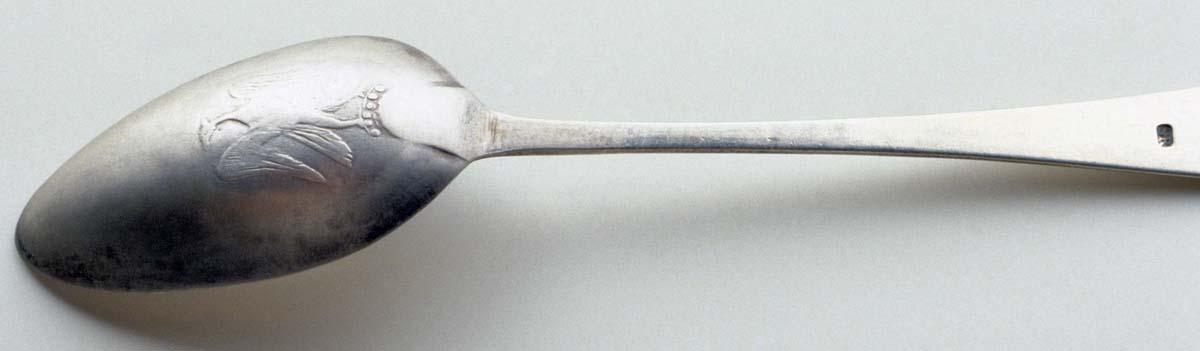 1989.0013.078 Spoon, Teaspoon, detail 1
