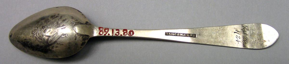 1989.0013.080 Silver Spoon underside