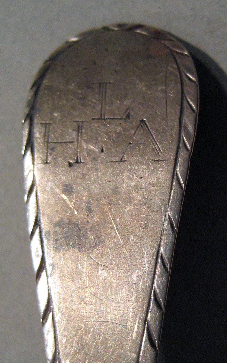 1989.0013.083 Silver Spoon engraving