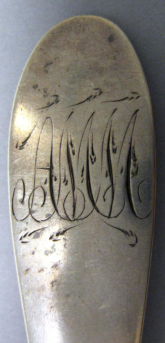 1989.0013.087 Silver Spoon engraving