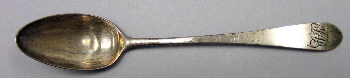 1989.0013.091 Silver Spoon upper surface