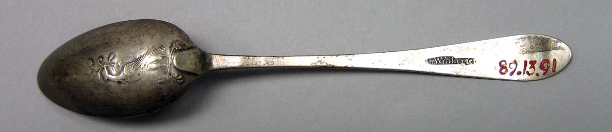 1989.0013.091 Silver Spoon underside