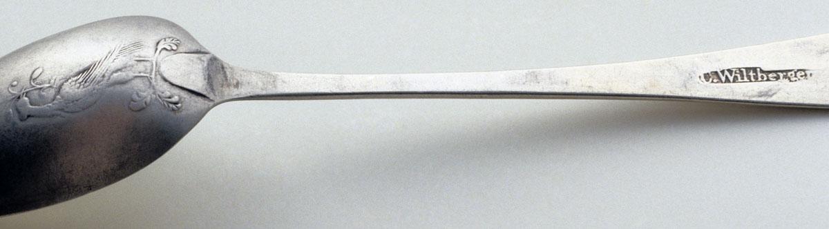 1989.0013.091 Spoon, Teaspoon, detail 1
