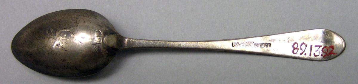 1989.0013.092 Silver Spoon underside