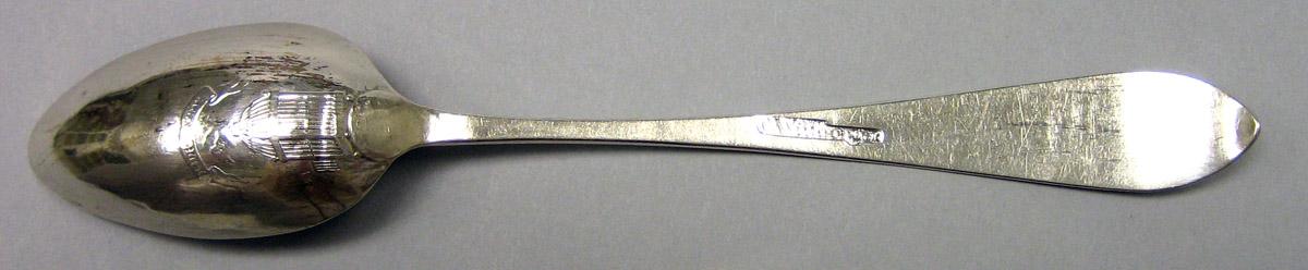1989.0013.093 Silver Spoon underside