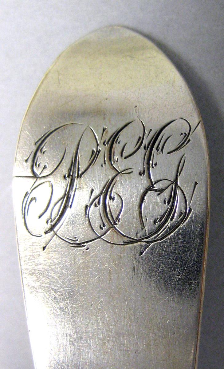 1989.0013.093 Silver Spoon engraving