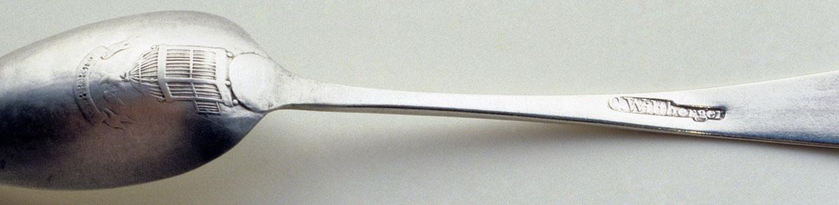 1989.0013.093 Spoon, Teaspoon, detail 2