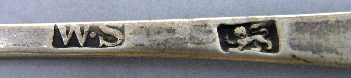 1989.0013.100 Silver Spoon mark