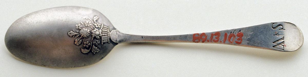 1989.0013.103 Spoon, Teaspoon, view 2