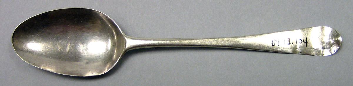 1989.0013.104 Silver Spoon upper surface