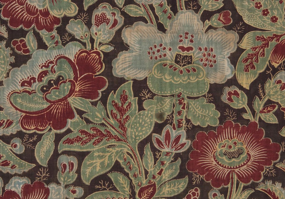 1958.0070.006.001 Textile, printed, detail 5