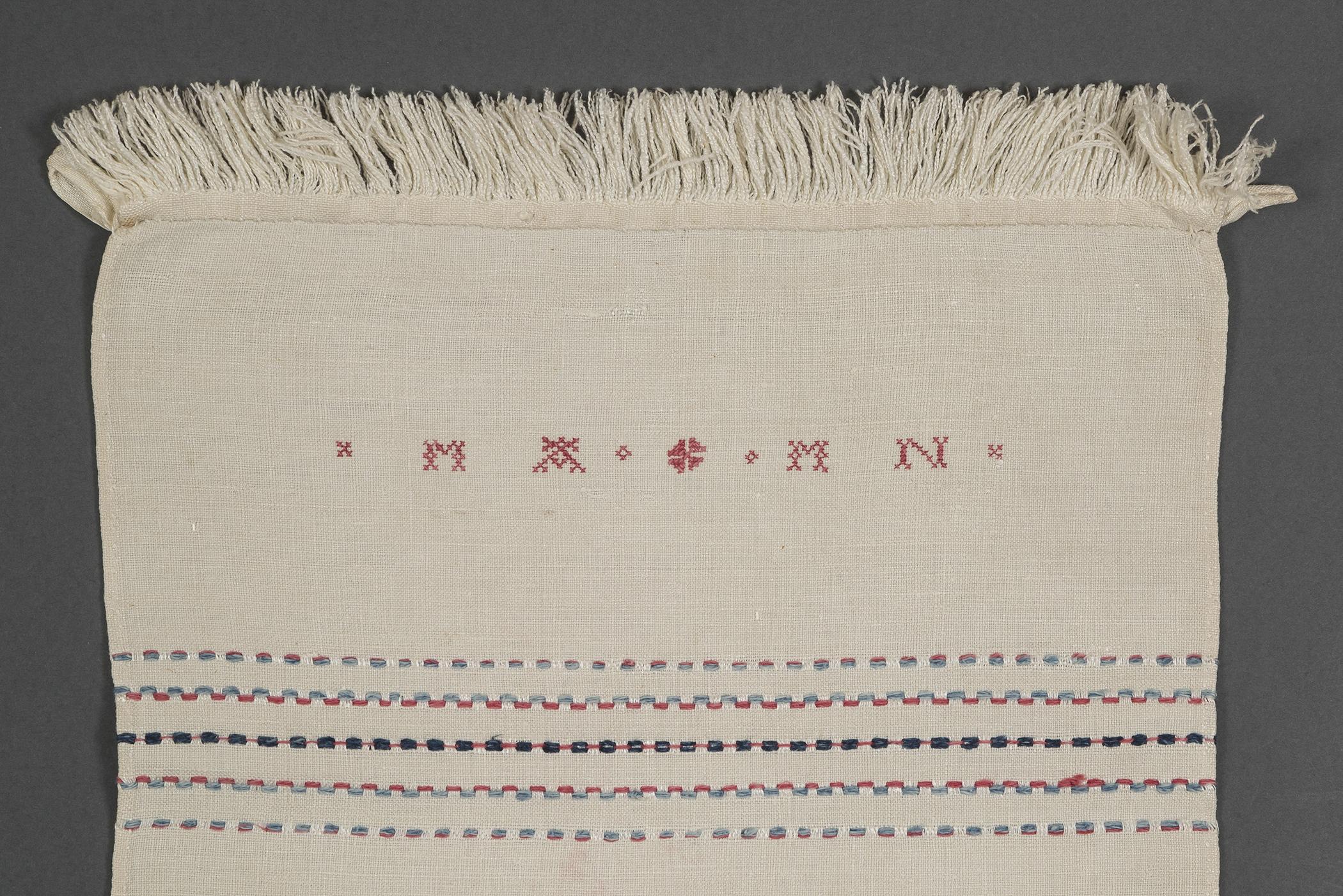 1989.0028 Towel, detail 1