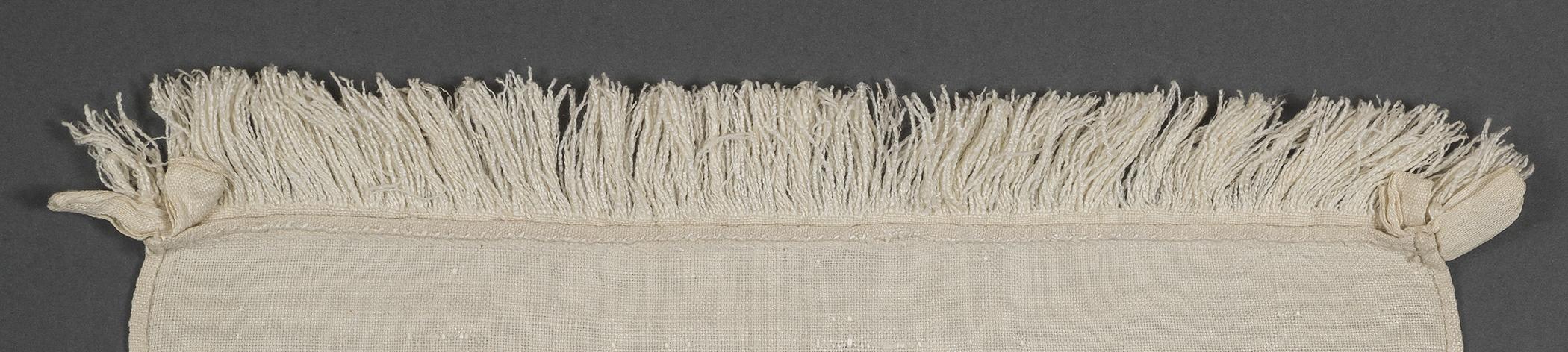 1989.0028 Towel, detail 2, reverse