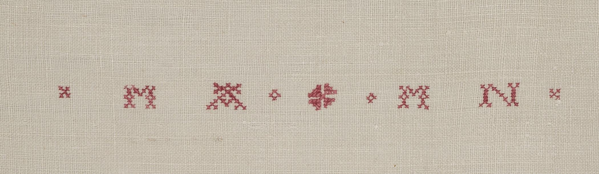1989.0028 Towel, detail 3