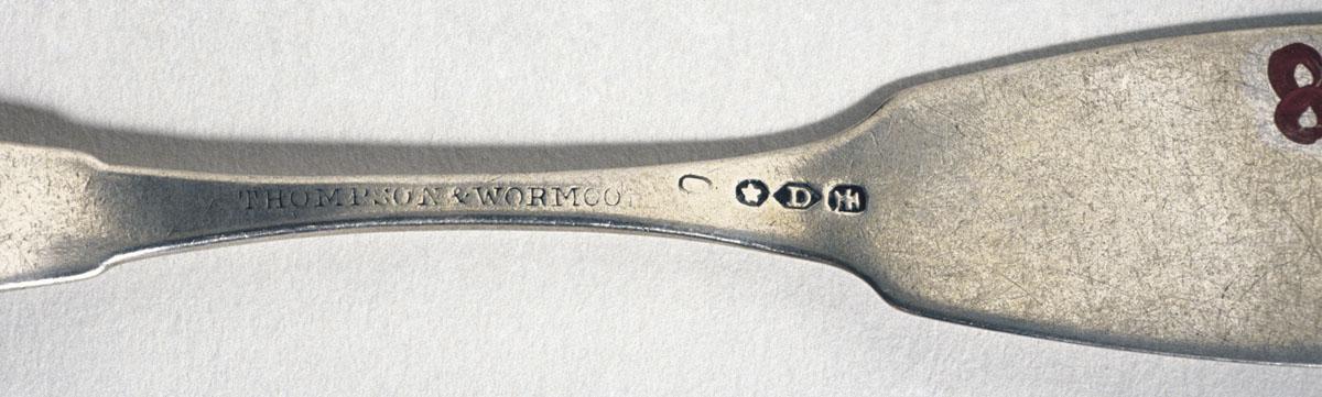 1989.0035.001 Spoon, Teaspoon, detail 1