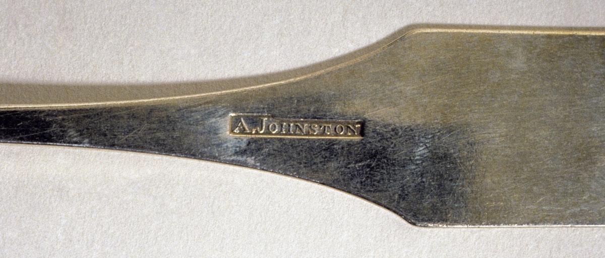 1989.0037 Spoon, Tablespoon, detail 1