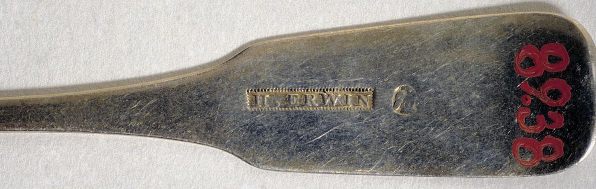 1989.0038 Spoon, Teaspoon, detail 1