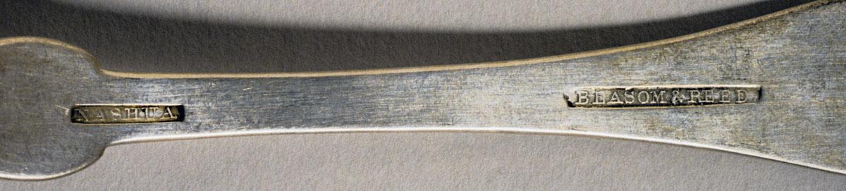 1989.0039 Spoon, Tablespoon, detail 1