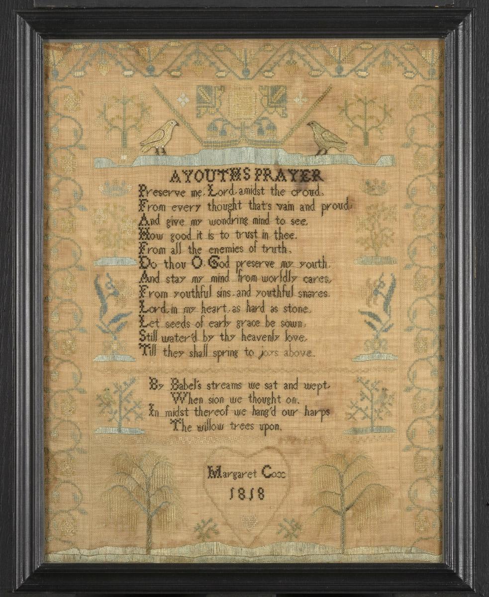1989.0042 Sampler, view 1
