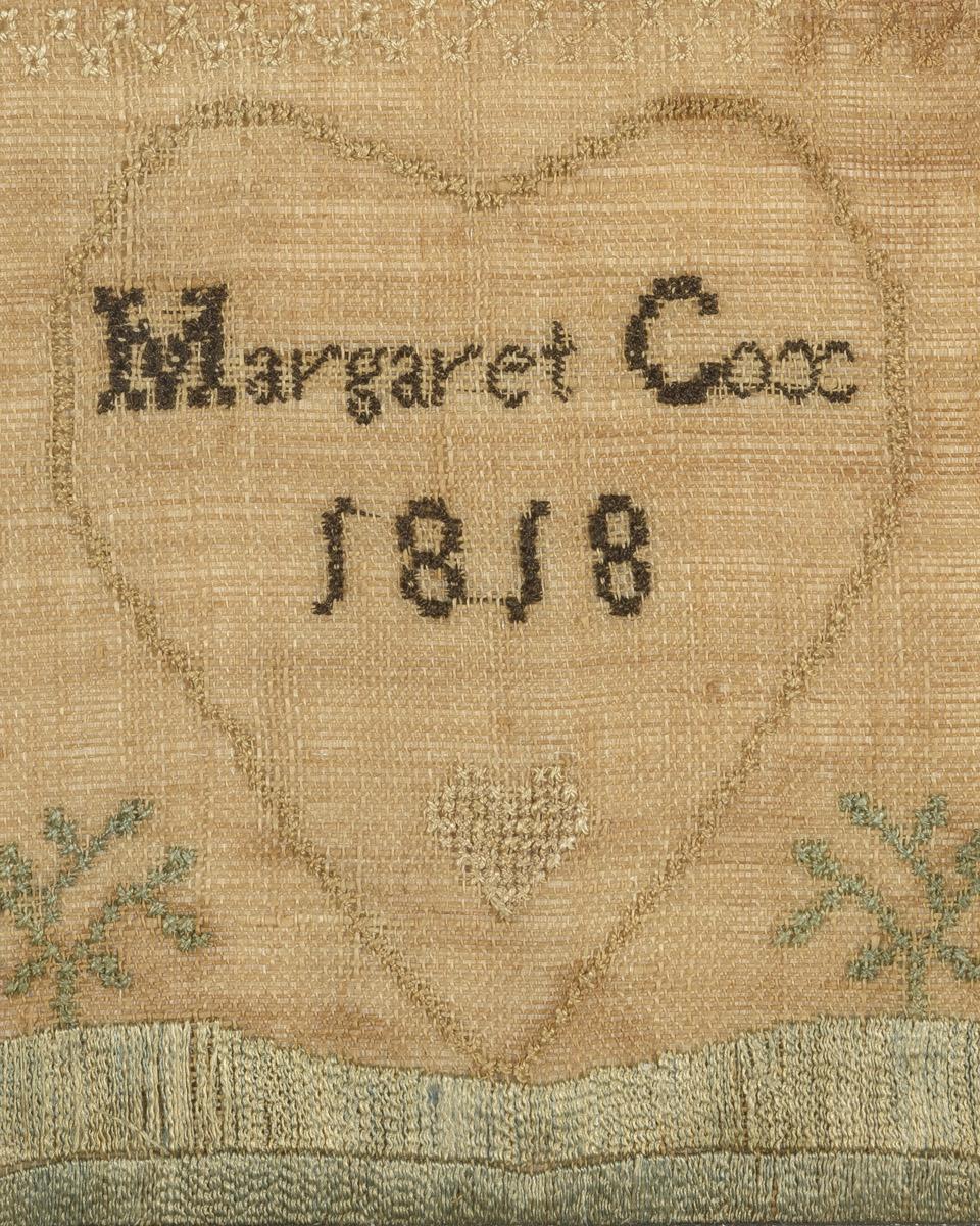 1989.0042 Sampler, detail 3