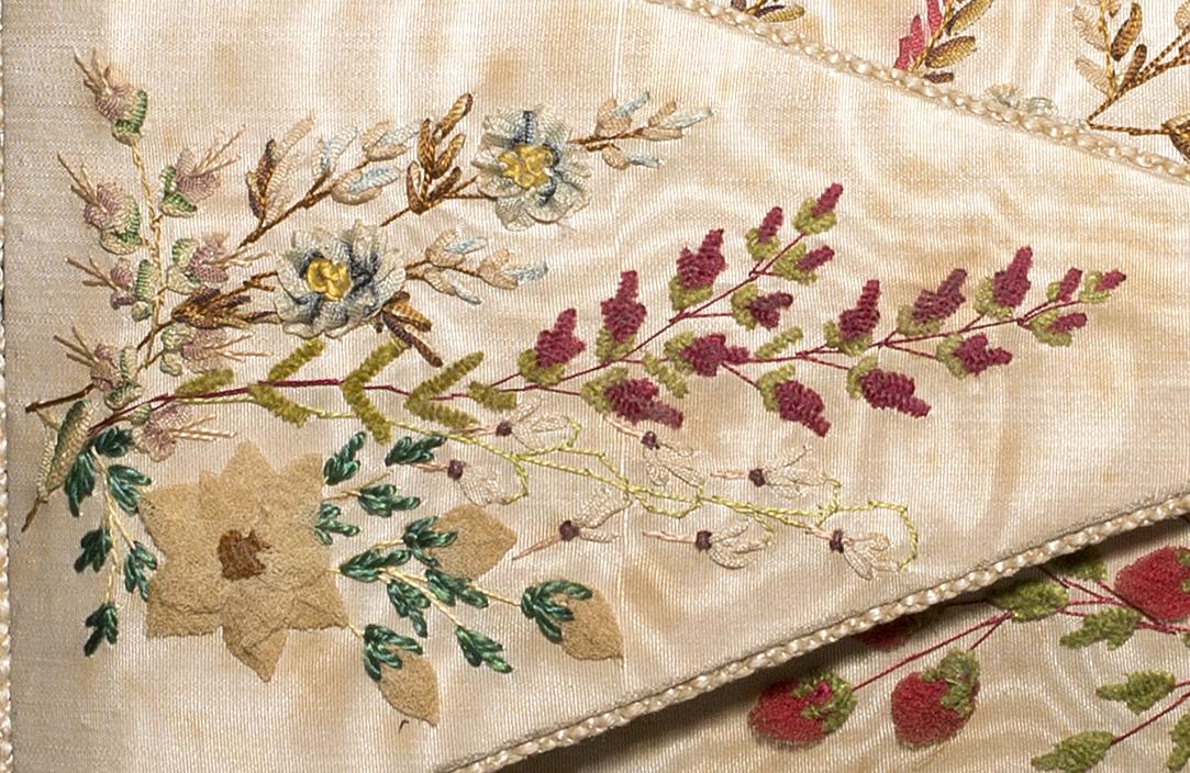 1989.0049 A Needlework Case, Detail