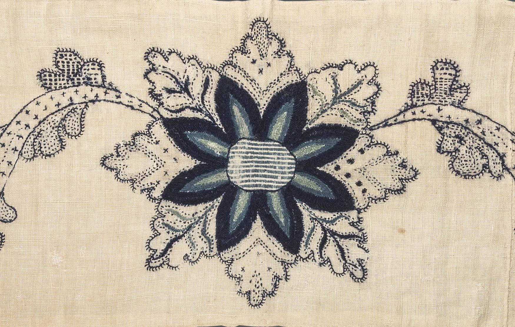 1989.0050 Bed hanging, detail 5