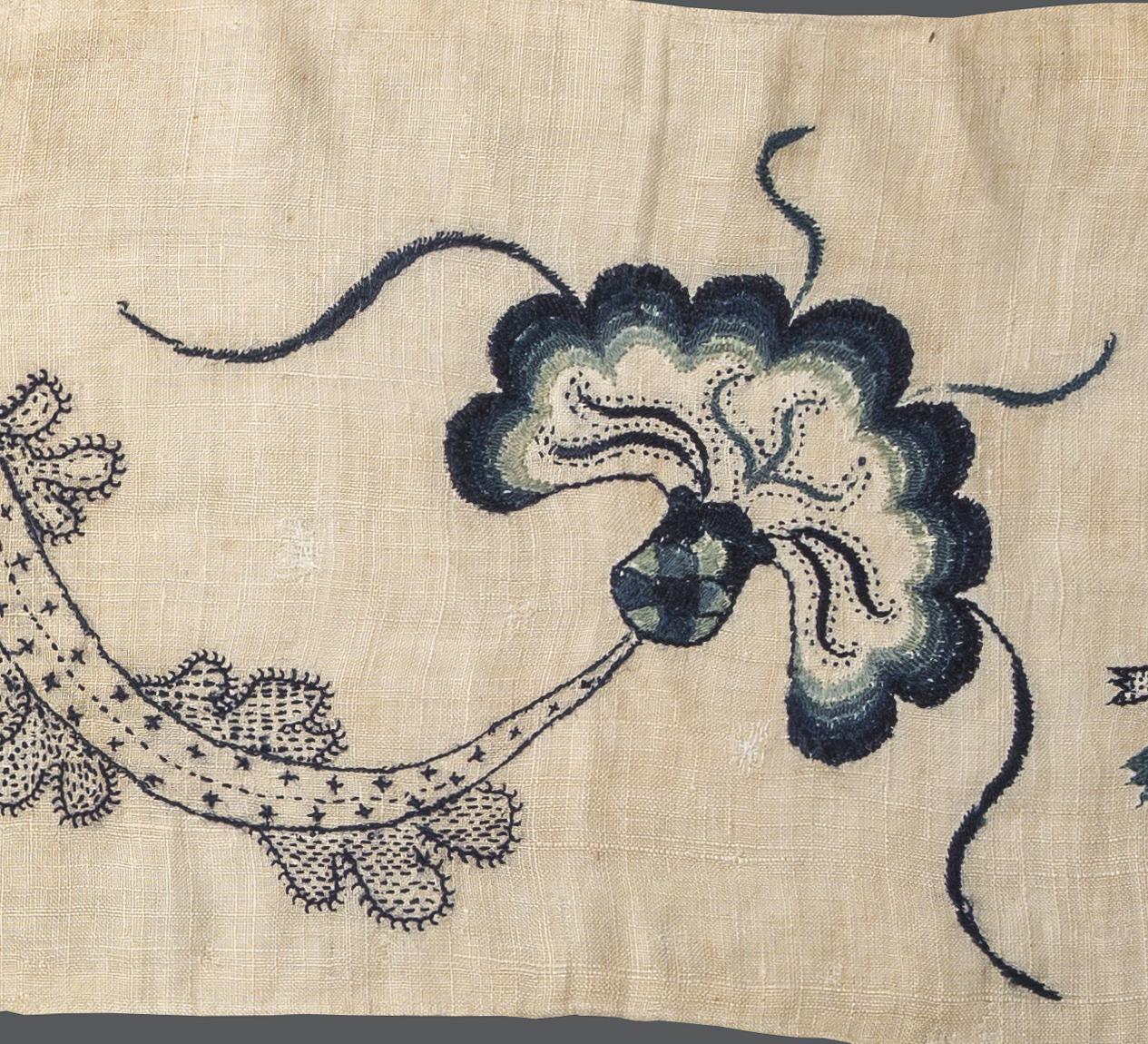 1989.0050 Bed hanging, detail 6