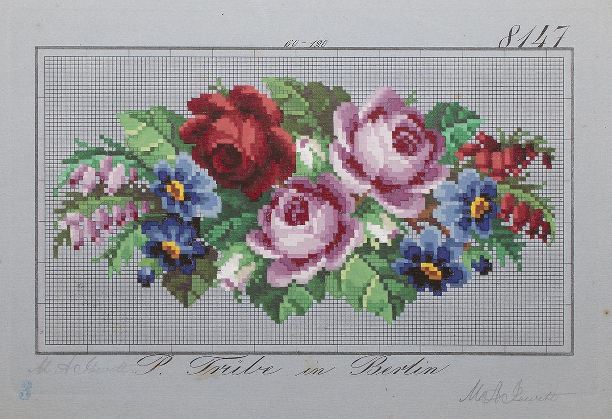 1989.0055 Needlework Pattern, View 2
