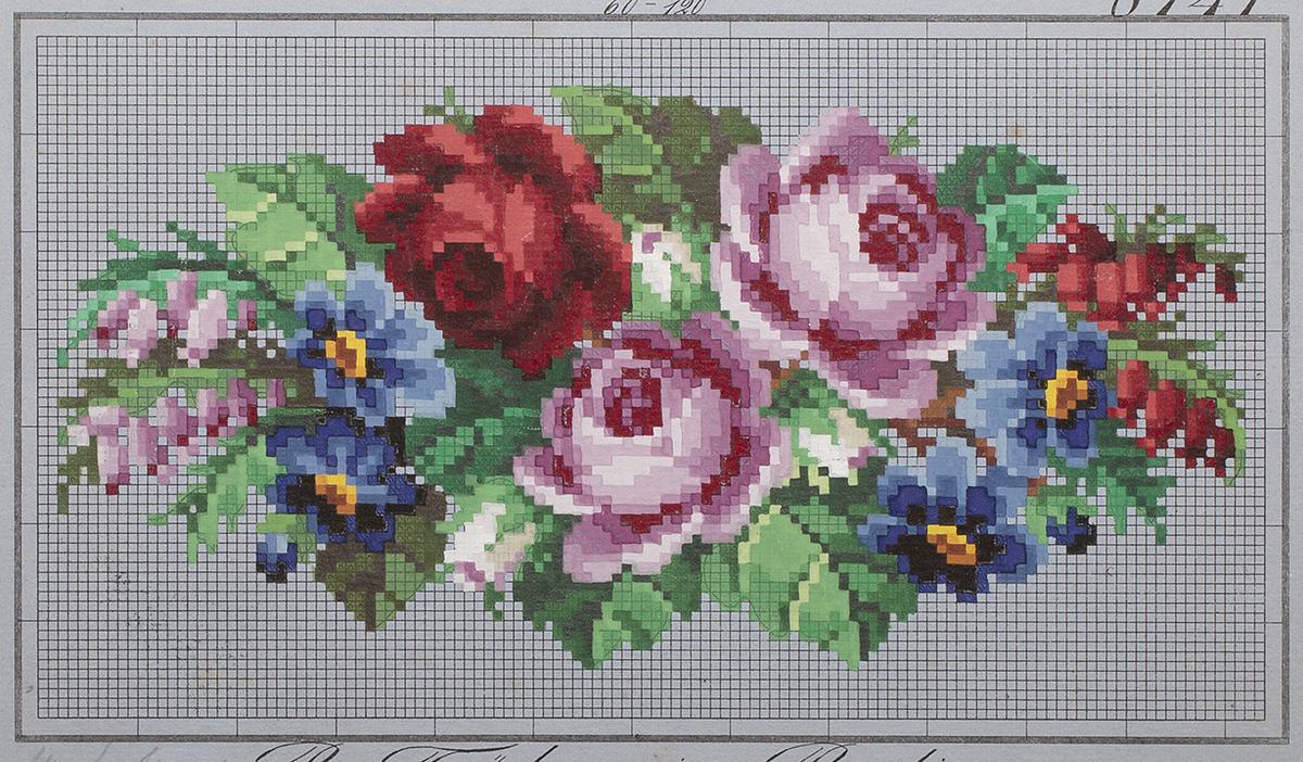 1989.0055 Needlework Pattern, View 3