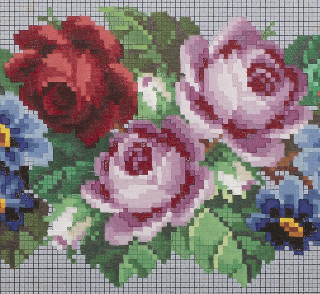 1989.0055 Needlework Pattern, Detail