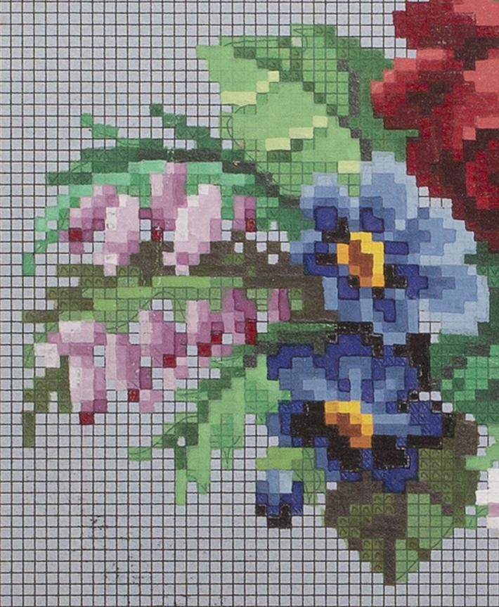 1989.0055 Needlework Pattern, Detail 3