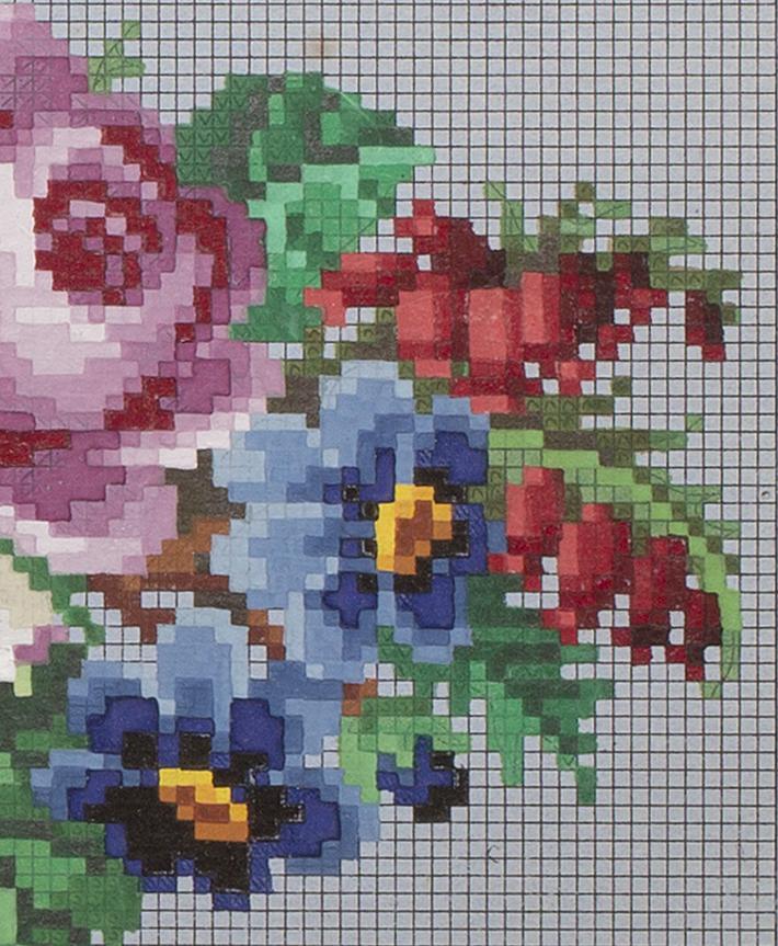 1989.0055 Needlework Pattern, Detail 4