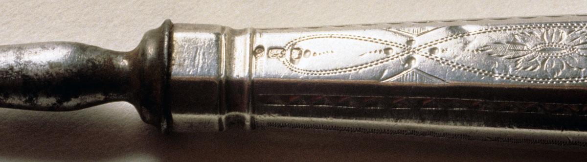1989.0056.001 Fork, Dinner Fork, detail 1