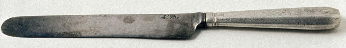 1989.0056.002 Knife, Dinner Knife, view 1