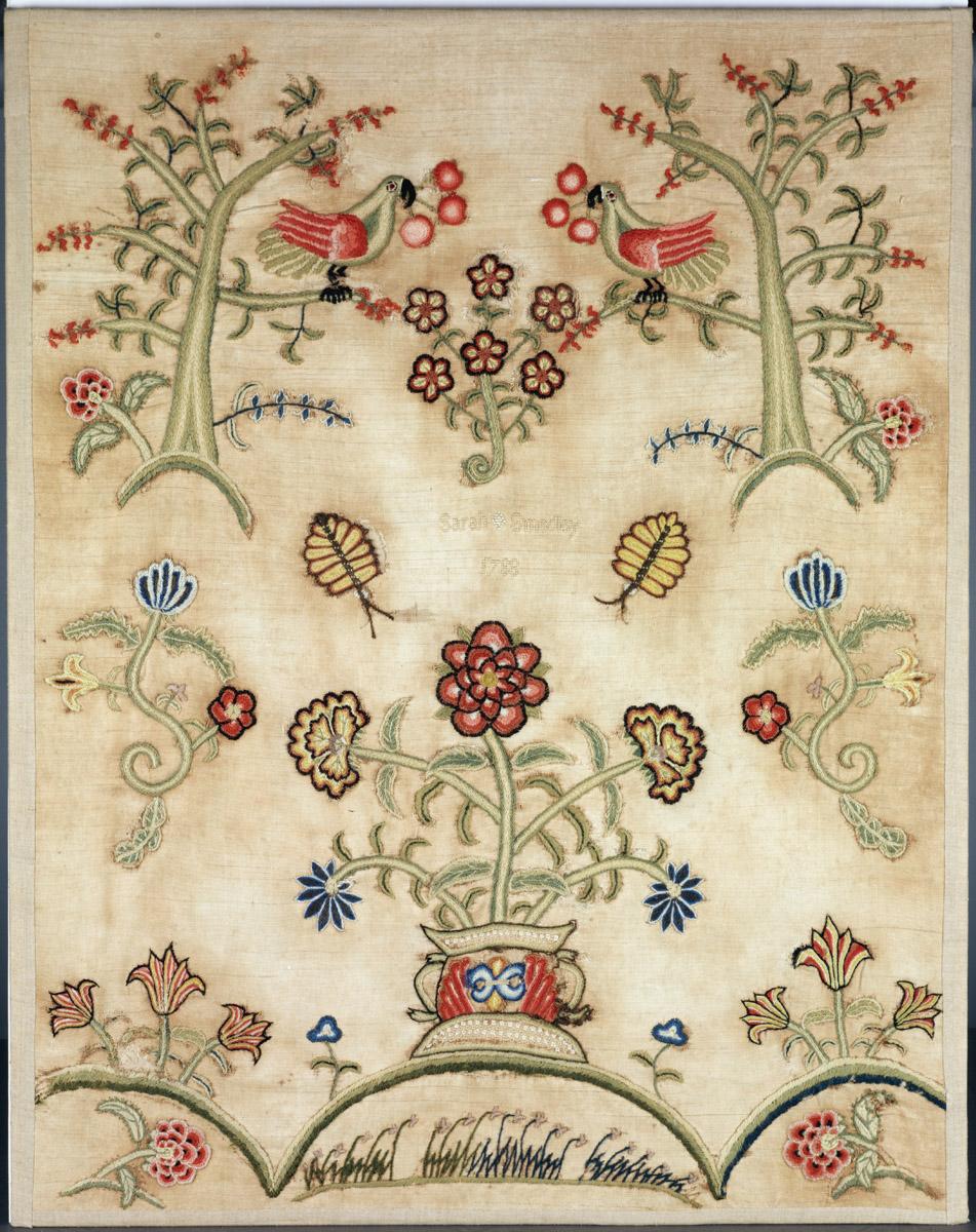 1989.0058 A Crewelwork picture